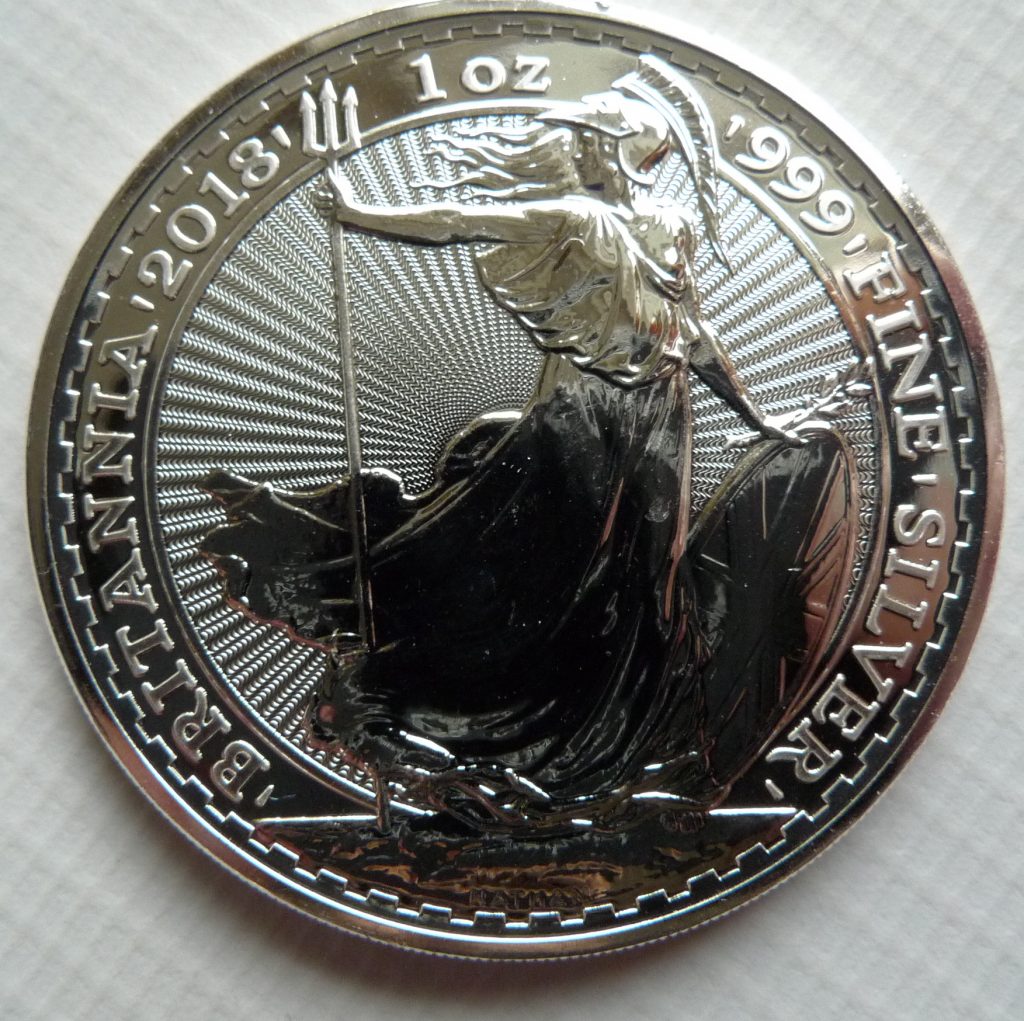 Britannia bullion coin view