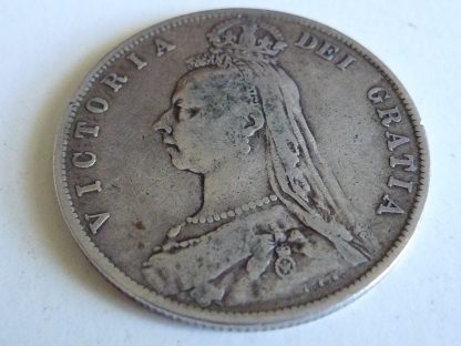 victoria silver half crown sterling 925 silver coin