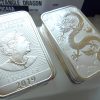1oz silver bullion bars 2019 dragon