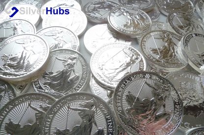 silverhubs UK silver bullion coins